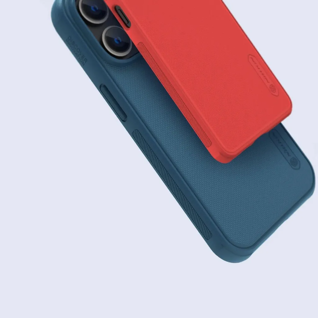 Mbështjellës Nillkin Super Frosted Shield Pro për iPhone 14 Pro Max, Blu - 11