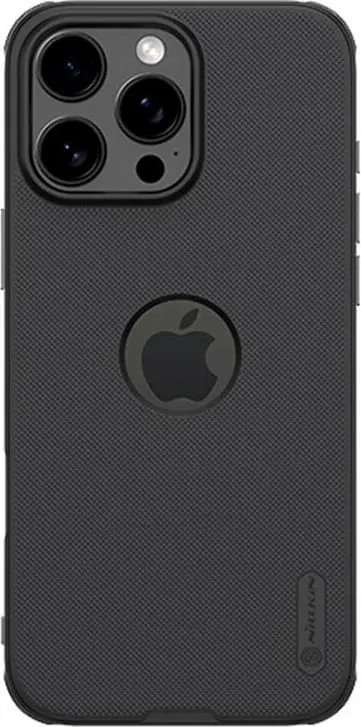 Mbështjellës Nillkin Super Frosted Shield Pro për iPhone 15 Pro Max, i zi - 1