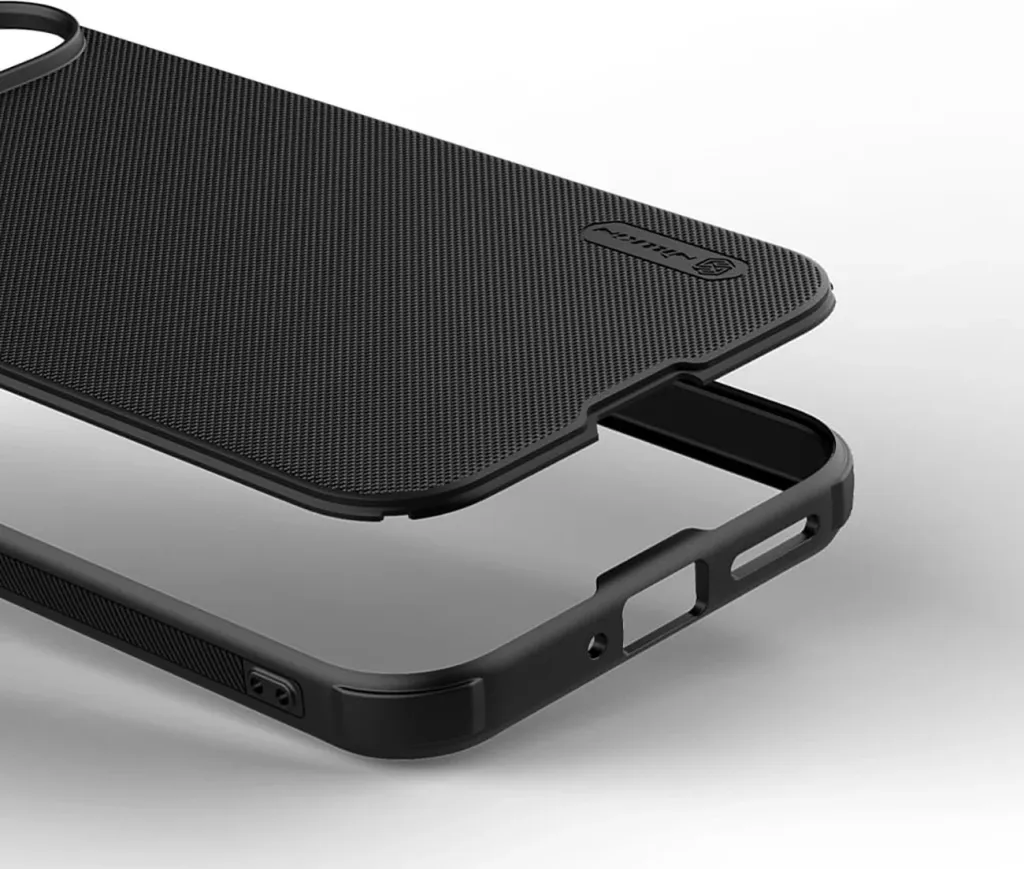 Mbështjellës Nillkin Super Frosted Shield Pro Magnetic për Google Pixel 9, i zi - 6