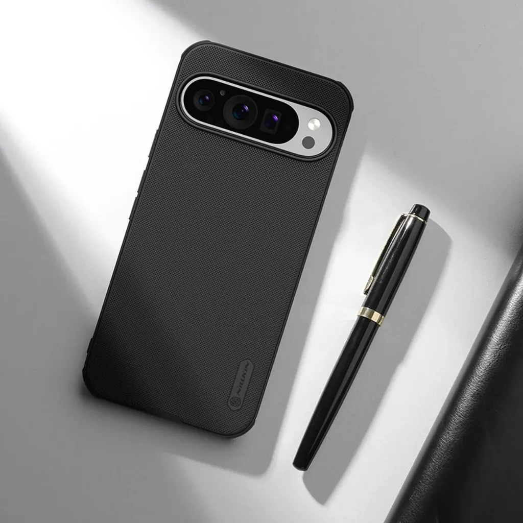 Mbështjellës Nillkin Super Frosted Shield Pro Magnetic për Google Pixel 9, i zi - 9