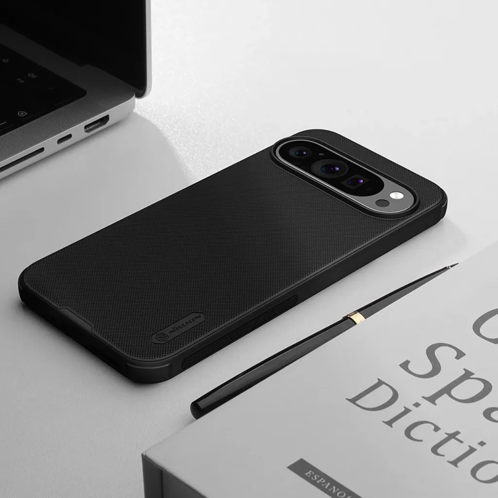 Mbështjellës Nillkin Super Frosted Shield Pro Magnetic për Google Pixel 9, i zi - 10