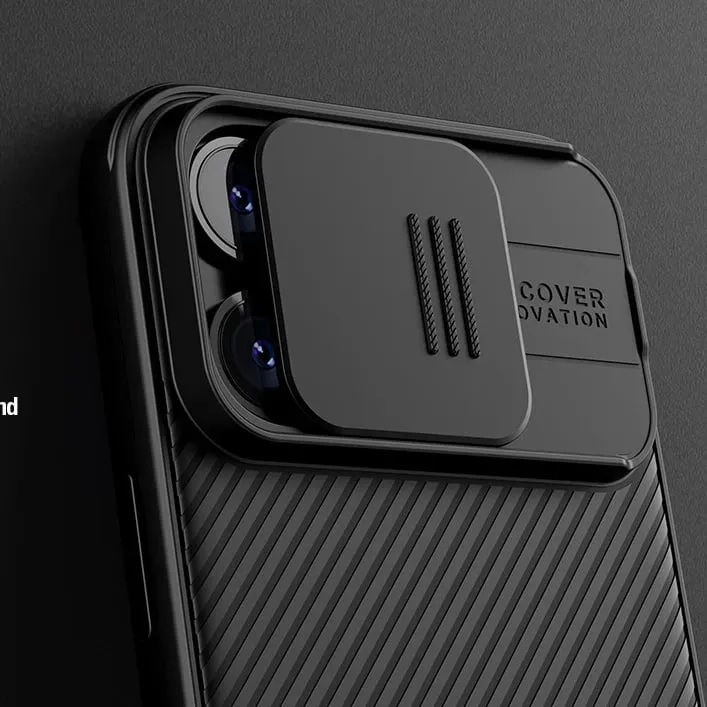 Mbështjellës Nillkin CamShield Pro Magnetic për iPhone 15 Pro Max, me kapak kamere, i gjelbër - 9