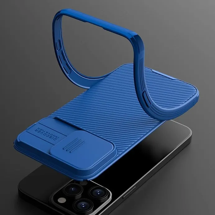 Mbështjellës Nillkin CamShield Pro Magnetic për iPhone 15 Pro Max, me kapak kamere, i gjelbër - 10