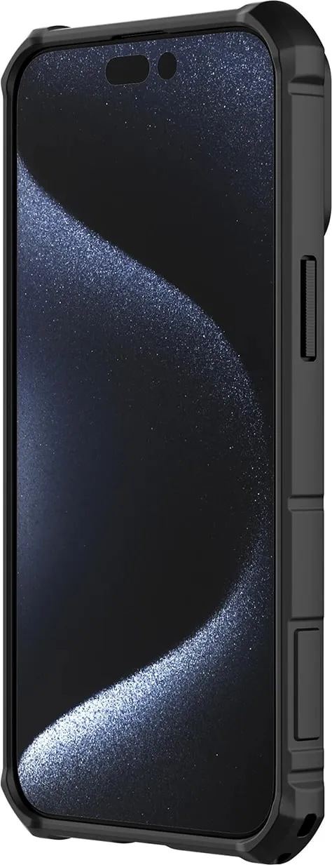 Mbështjellës Nillkin CamShield Armor për iPhone 15 Pro Max, i zi - 5