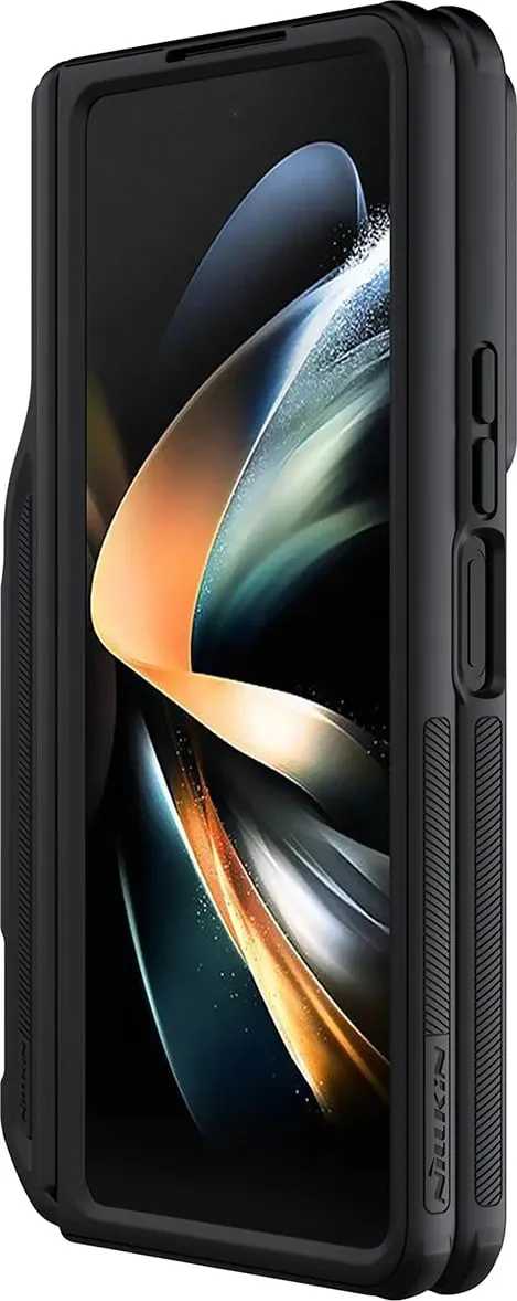 Mbështjellës Nillkin CamShield Fold Case për Samsung Galaxy Z Fold 5, me mbajtëse për stilolaps, e zezë - 4