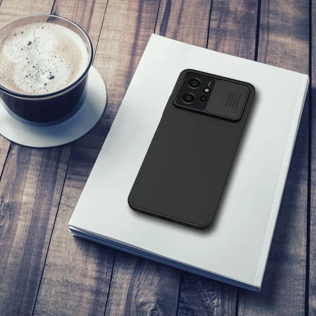 Mbështjellës Nillkin CamShield Case për Xiaomi Redmi Note 12, i zi - 17