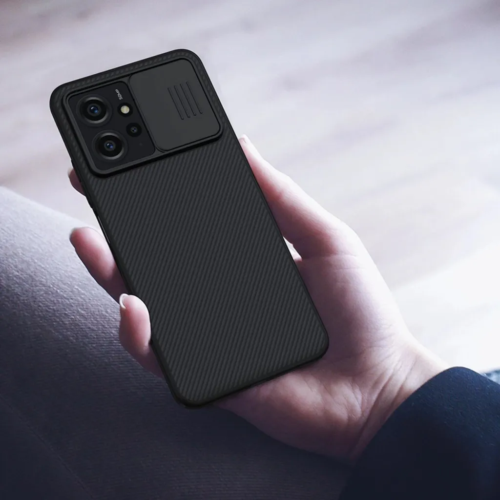 Mbështjellës Nillkin CamShield Case për Xiaomi Redmi Note 12, i zi - 10