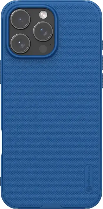 Mbështjellës Nillkin Super Frosted Shield Pro për iPhone 16 Pro, kaltër