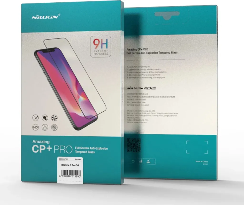 Xham mbrojtës Nillkin CP+PRO për Realme 9 Pro, 0.2 mm, i zi - 5