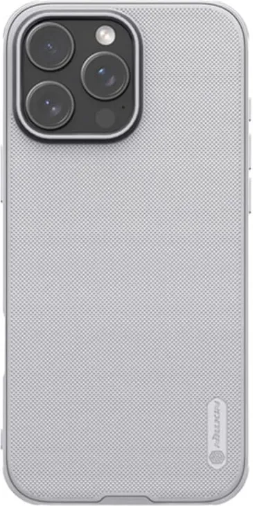Mbështjellës Nillkin Super Frosted Shield Pro për iPhone 16 Pro, Gri - 1