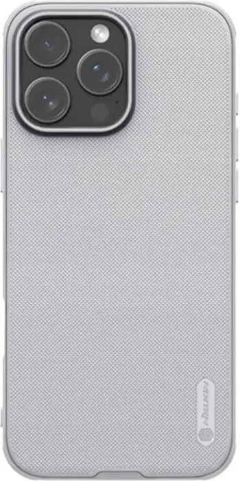 Mbështjellës Nillkin Super Frosted Shield Pro për iPhone 16 Pro, Gri