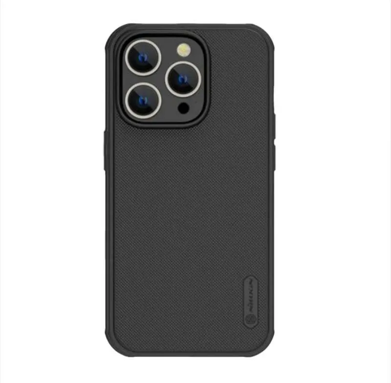 Mbështjellës Nillkin Super Frosted Shield Pro për iPhone 14 Pro Max, i zi - 1