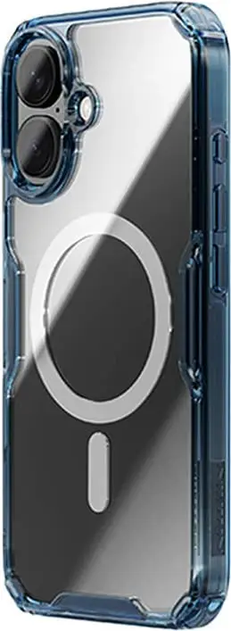 Mbështjellës Nillkin Nature TPU Pro Magnetic për iPhone 16 Pro, blu