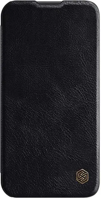 Mbështjellës Nillkin Qin Pro Leather për iPhone 14 Pro Max, e zezë