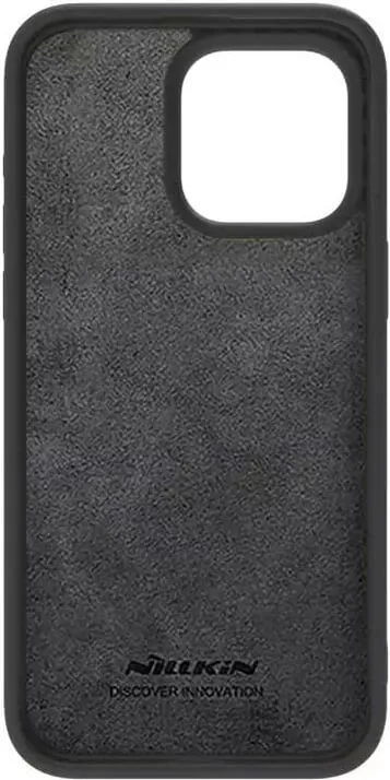 Mbështjellës Nillkin CamShield Silky për iPhone 15 Pro, silikon, i zi - 2