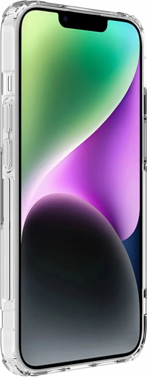 Mbështjellës Nillkin Nature TPU Pro për iPhone 14 Plus, magnetik, i bardhë - 4