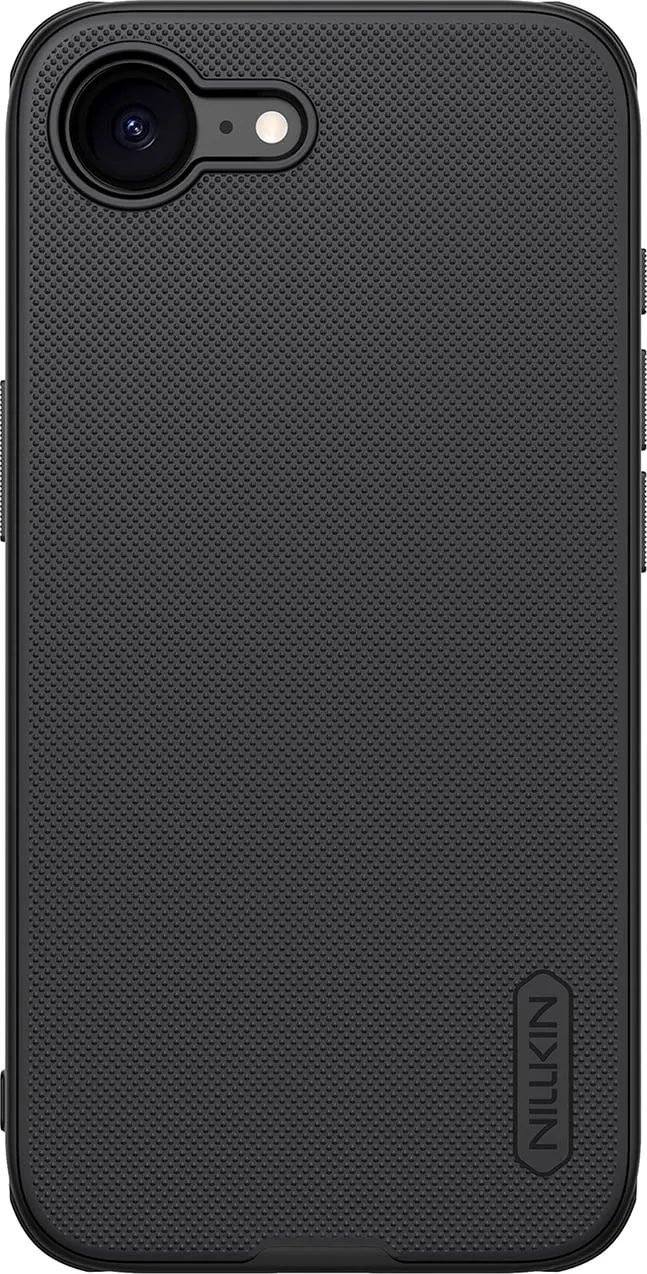Mbështjellës, Nillkin, Super Frosted Shield Pro, për iPhone 16e, TPU+PC, i zi - 1