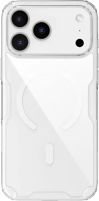 Mbështjellës Nillkin Nature TPU Pro Magnetic për iPhone 17 Pro Max, Transparent