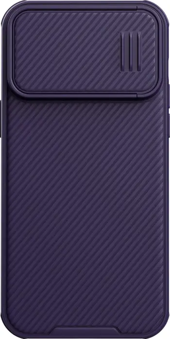 Maskë telefoni Nillkin CamShield S Case për iPhone 14 Pro Max, mbrojtëse me kapak kamere, vjollcë