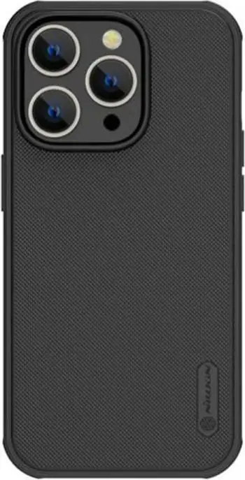Mbështjellës Nillkin Super Frosted Shield Pro për iPhone 14 Pro, i zi
