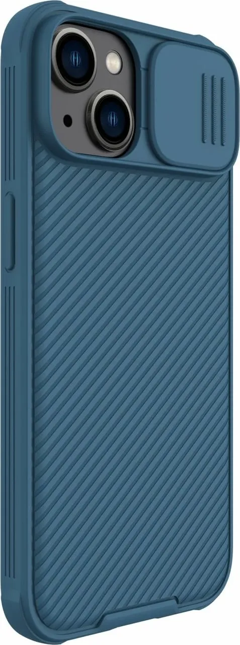 Mbulesë telefoni Nillkin CamShield Pro për iPhone 14 Plus, kapak për kamerë, blu - 3