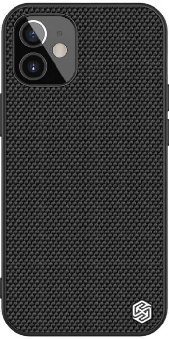 Mbështjellëse Nillkin Textured Hard për iPhone 12 (5.4 "), e zezë