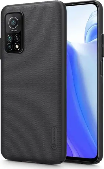 Mbështjellës NILLKIN Frosted Protection për Xiaomi Redmi 10T / 10T Pro, i zi