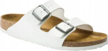 Sandale Birkenstock Arizona BF W 552681, shollë ergonomike, e bardhë