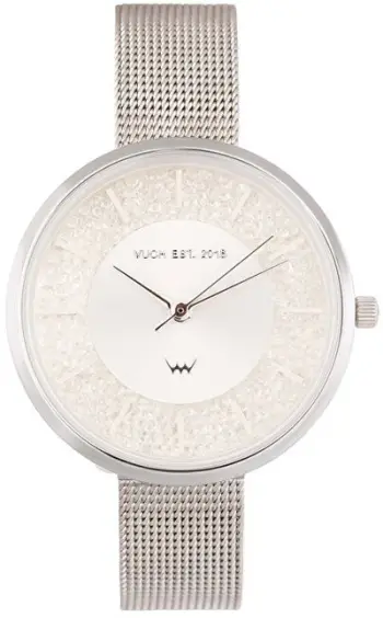 Orë dore për femra Vuch Sparkly Light Silver, e argjendtë