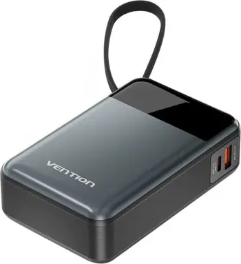 Powerbank Vention FHYB0, 20000mAh, 65W, USB-C, i zi