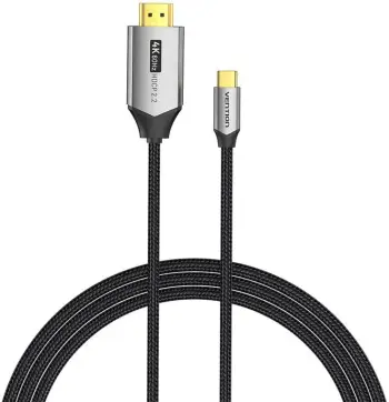Kabllo USB-C në HDMI Vention CRBBH, 2m, 4K 60Hz, e zezë