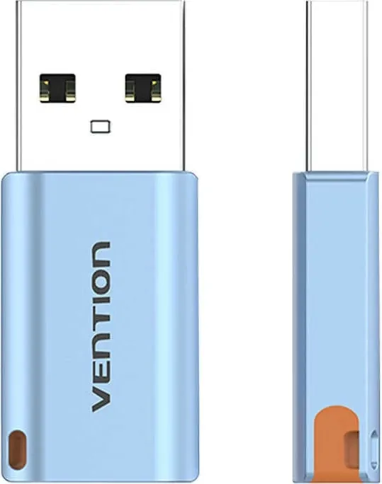 Adapter USB Vention CUAH0, USB-A 3.1 në USB-C, Gri - 2