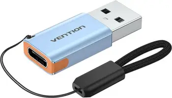 Adapter USB Vention CUAH0, USB-A 3.1 në USB-C, Gri