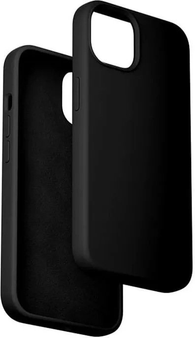 Mbështjellës Vention KUFB0-10 për iPhone 15, silikon, i zi - 1