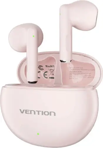 Kufje pa tela Vention Elf E06, Bluetooth 5.3, me mikrofon, rozë