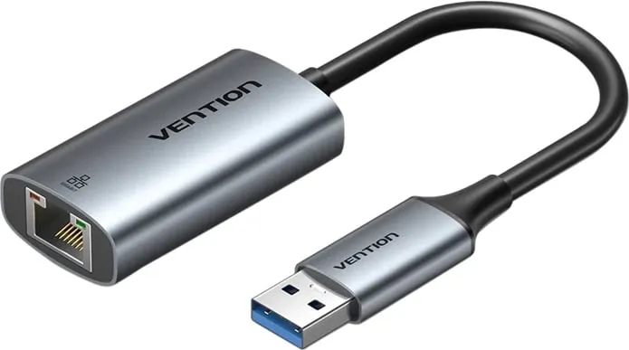 Adapter Vention USB-A në Gigabit Ethernet CEZHB, 0.15m, Gri - 3