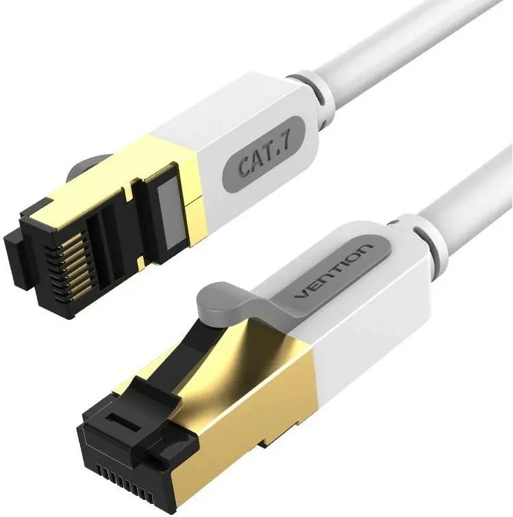 Kabllo rrjeti Vention ICDBJ CAT7, 5m, 10Gbps, e zezë - 1