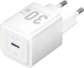 Karikues rrjeti Vention FEZB0-EU, 30W, USB-C, i bardhë