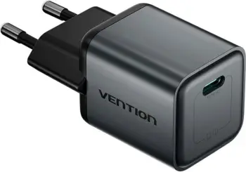 Karikues USB-C GaN Vention FEVH0-EU, 20W, Gri