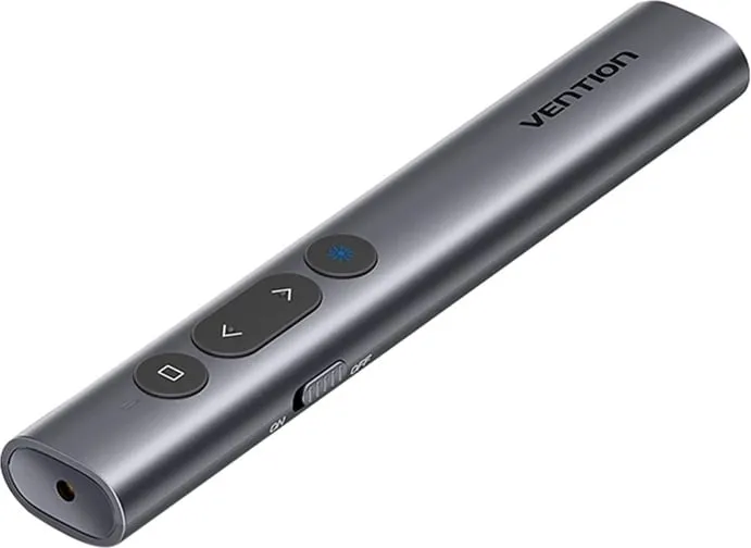 Pointer laser wireless Vention KQIH0, USB-A/USB-C, i kuq - 1