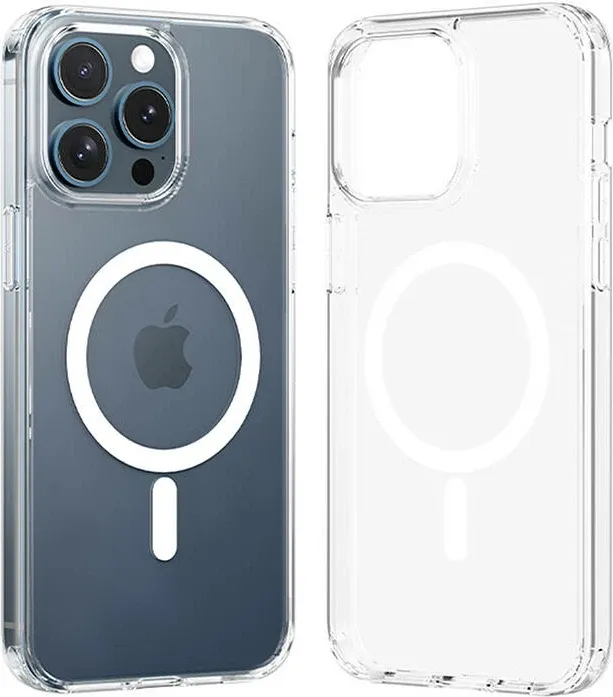 Mbështjellës Vention KUCT0-40 për iPhone 15 Pro Max, transparent, me MagSafe - 1