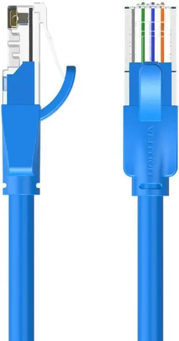 Kabllo rrjeti UTP Vention IBELG, CAT6, 1.5m, RJ45, Blu
