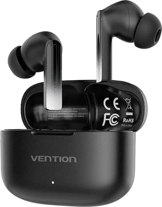 Kufje pa tela Vention NBIB0 Elf Earbuds E04, të zeza - 1
