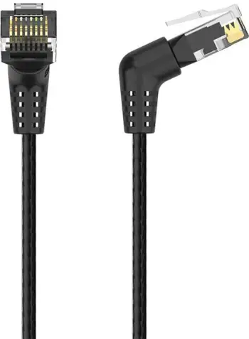 Kabllo rrjeti Vention IBOBJ, Cat.6, 5m, RJ45, e zezë