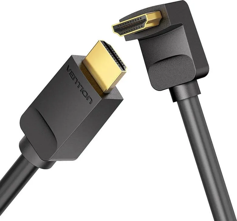 Kabllo HDMI Vention AARBH, 2m, 90° kënd, 4K 60Hz, e zezë - 3