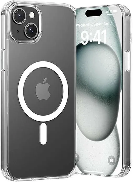 Mbështjellës Vention KUCT0-10 për iPhone 15, transparent, me MagSafe - 2