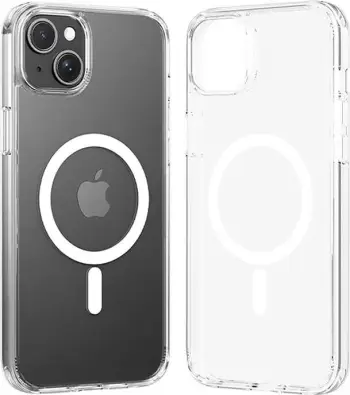 Mbështjellës Vention KUCT0-10 për iPhone 15, transparent, me MagSafe