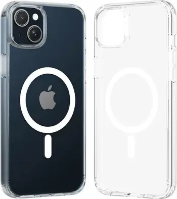 Mbështjellës Vention KUBT0-10 për iPhone 14, transparent, me MagSafe