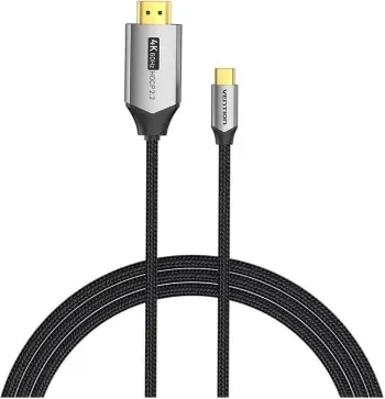 Kabllo USB-C në HDMI Vention CRBBG, 1.5m, 4K 60Hz, e zezë