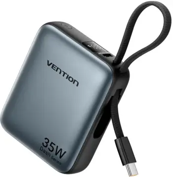 Powerbank Vention FHEH0, 10000mAh, 35W, Gri